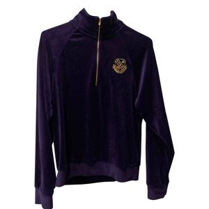 Kith purple suede sweatshirt